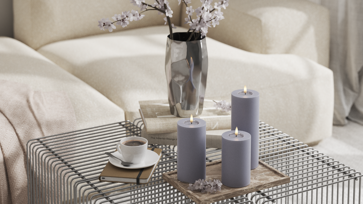 Naturlig tro LED Blokker lys med Wetlook ™ Design