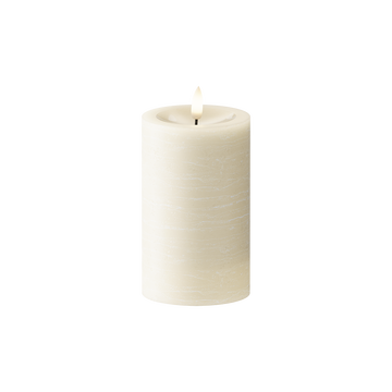 LED Pillar candle Ø 7.5 x 12.5 cm Cream