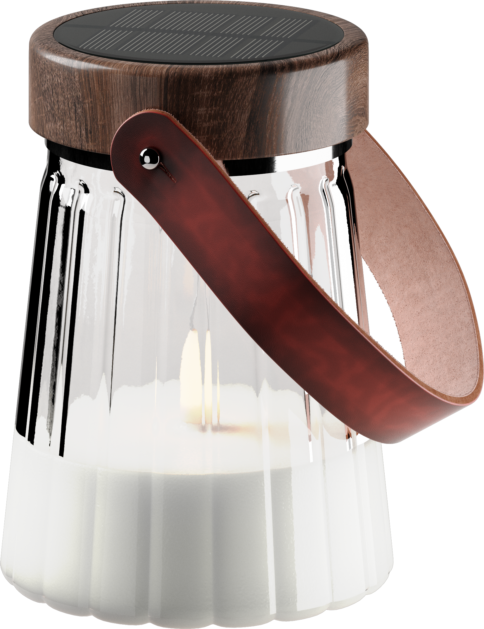 Deluxe Homeart LED Glass Lantern 13cm LED lanterns 4