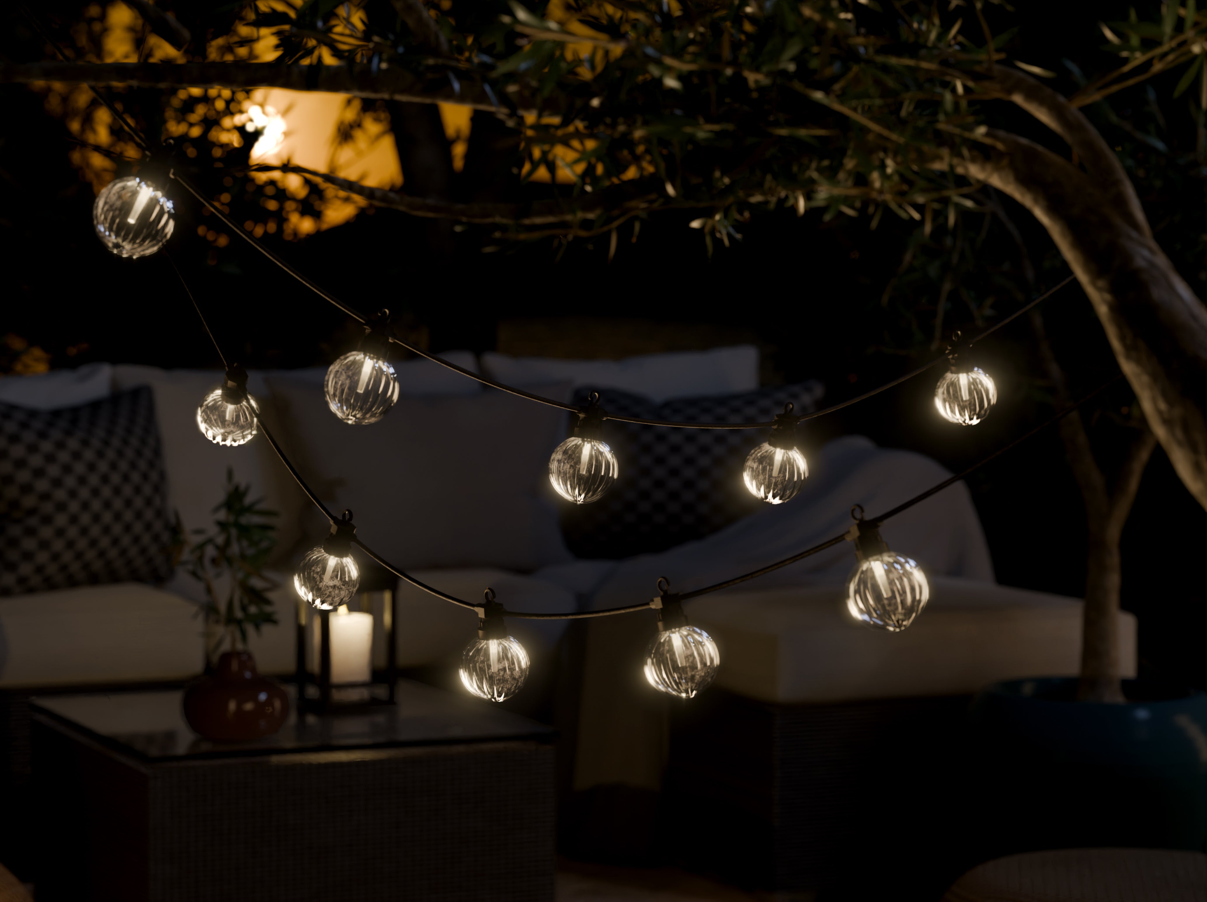 Exkluzivní pruhovaný lehký řetězec Ø6 Starter Kit