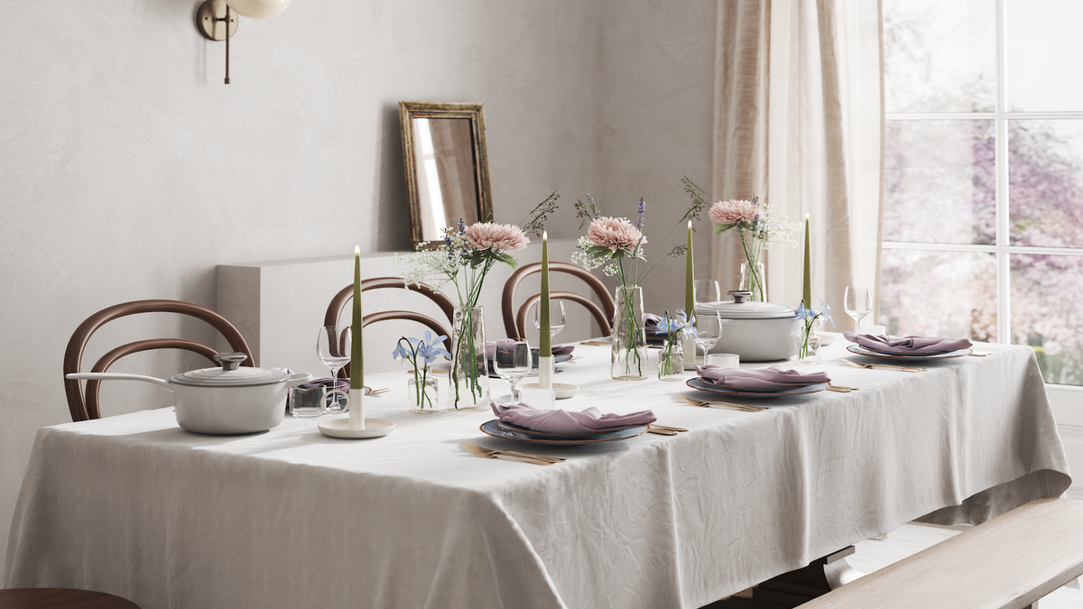 LED Shiny Dinner candle With lifelike LED flame
