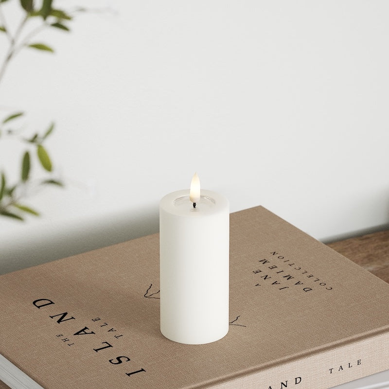 Deluxe Homeart LED blokové světlo Ø 5 x 10 cm Bílá