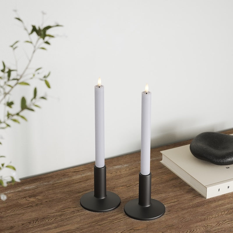 Deluxe Homeart LED Kronljus 2 st, Ø 2 x 24 cm Stövet blå