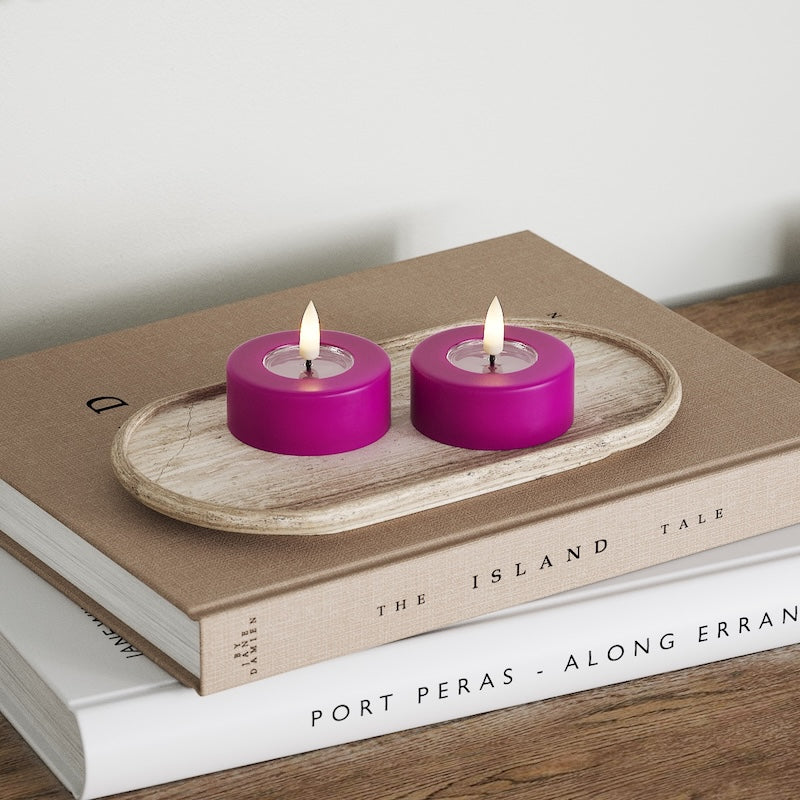 Deluxe Homeart Ρεσώ LED Jumbo 2 τεμ. (Μεγάλο) Βιολετί