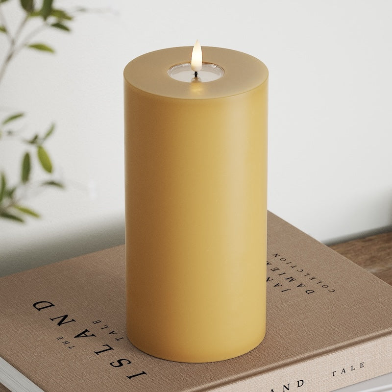 Deluxe Homeart LED blokové světlo Ø 10 x 20 cm Kariová