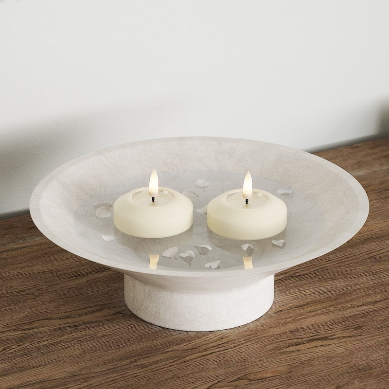 Deluxe Homeart LED plovoucí světlo Ø 6,1 cm (2 ks) Krémová