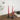 LED Bougie effilée avec vernis, 2 pièces (28 cm) Rouge