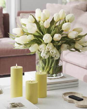 Vår Blockljus paket (3 st)