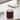 LED Blockljus Ø 10 x 10 cm Bordeaux