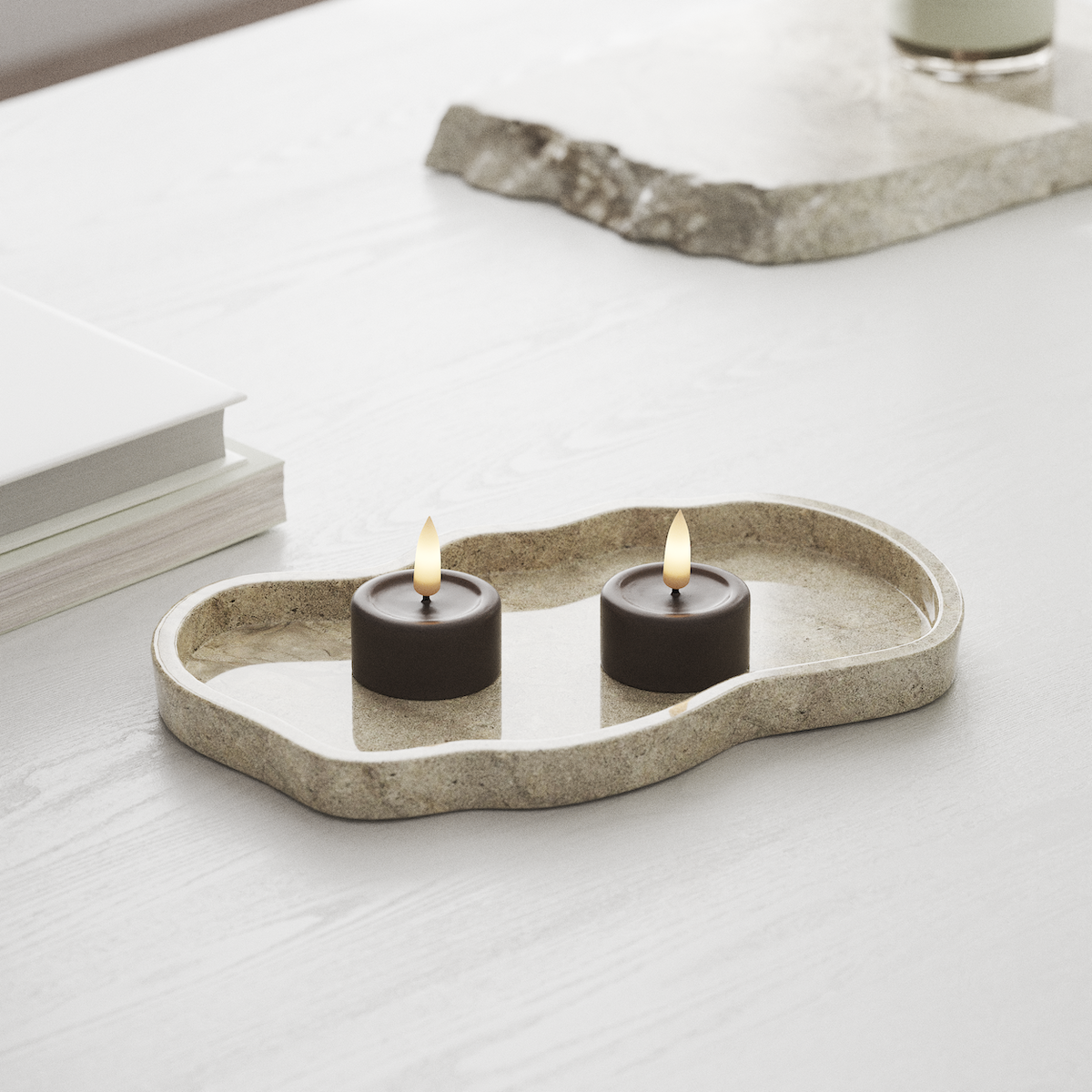 Deluxe Homeart Φωτιστικό τσαγιού LED 2 τεμ. Μόκα Φωτάκι τσαγιού LED 1