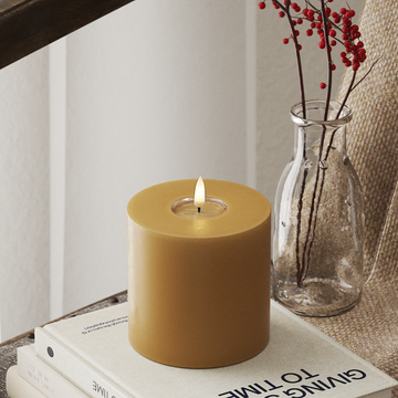 Deluxe Homeart Φωτιστικό μπλοκ LED Ø 10 x 10 cm Κάρι Φως μπλοκ LED 4