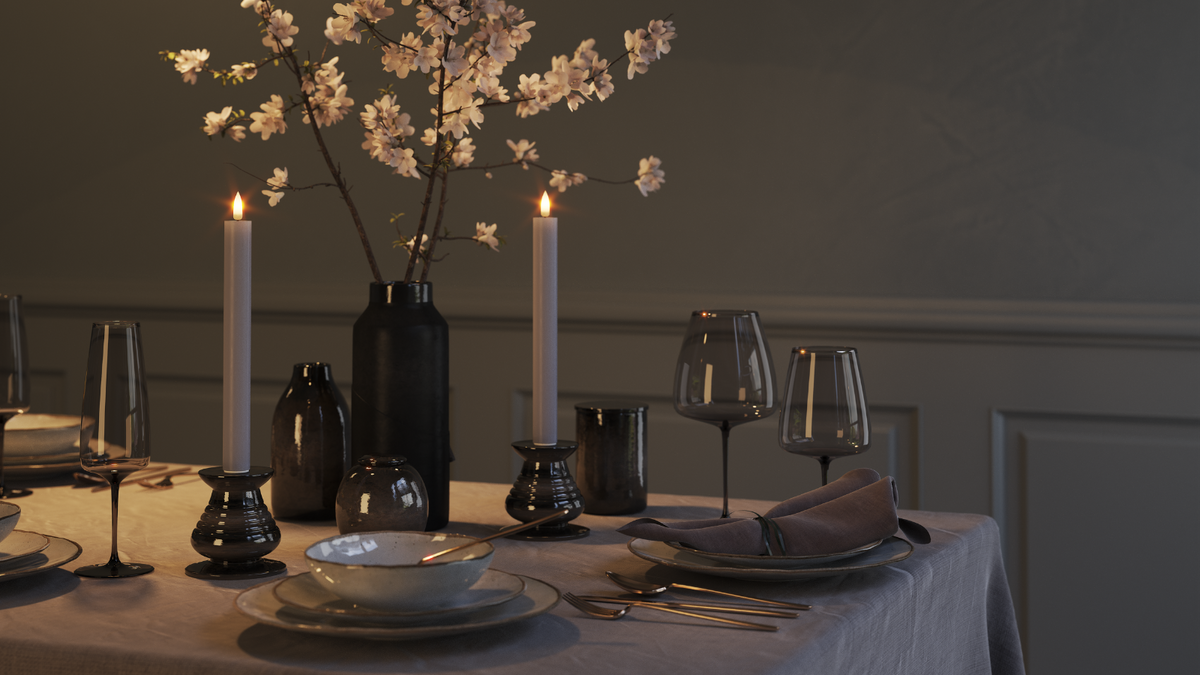 LED -kroonituled elutruu LED -leegiga
