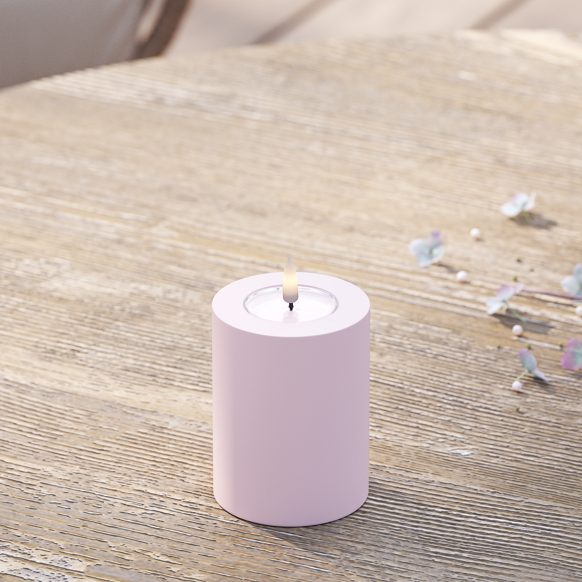 Deluxe Homeart Välis-LED plokkvalgusti Ø 7,5 x 10 cm Tolmune punane LED välisvalgusti plokivalgusti 2