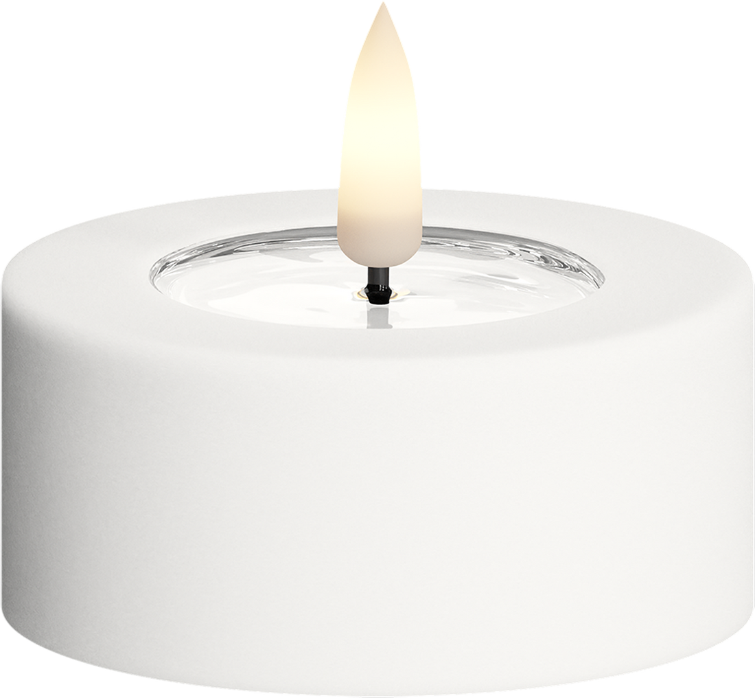 Utendørs telys Ø 6,5 - 2 stk