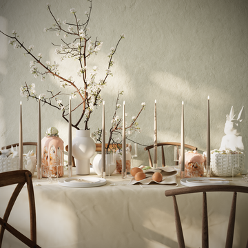 Deluxe Homeart Balíček LED svíček - Karamelová - 8 ks svíček 38 cm balení 1