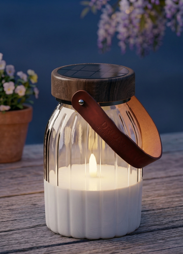 LED Glaslyktor 17 cm